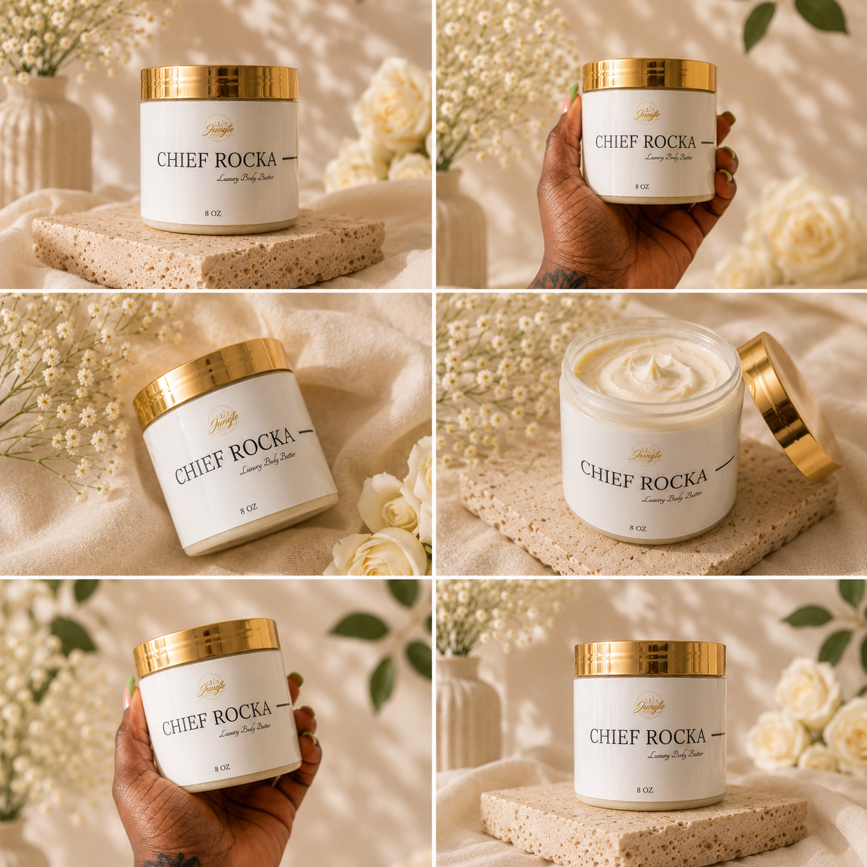 CHIEF ROCKA Hair|Beard| Body Butter