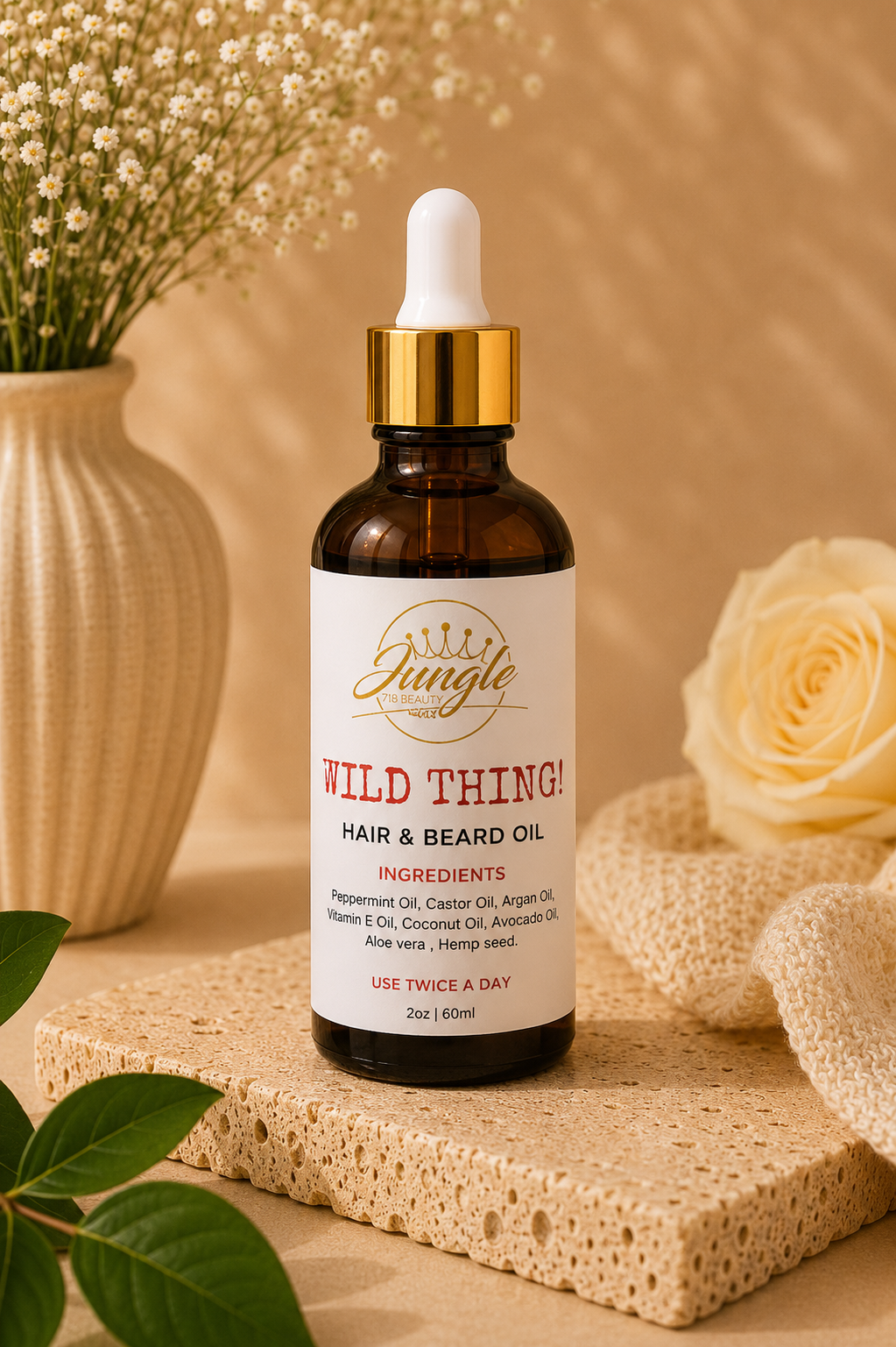 WILD THING! (HAIR & BEARD OIL)