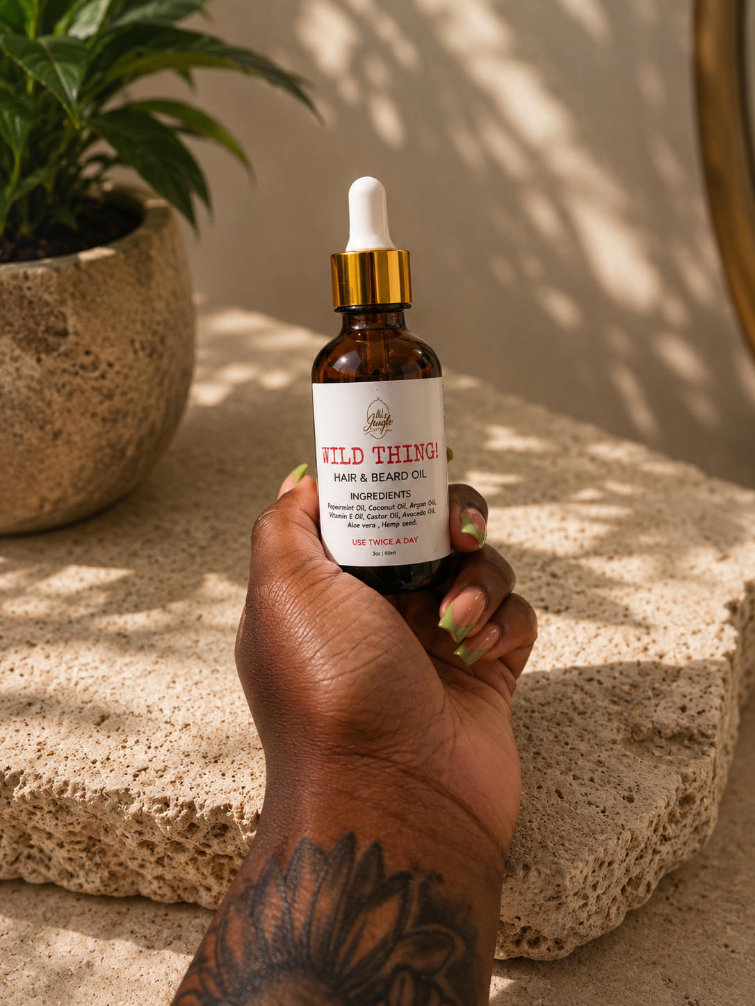 WILD THING! (HAIR & BEARD OIL)